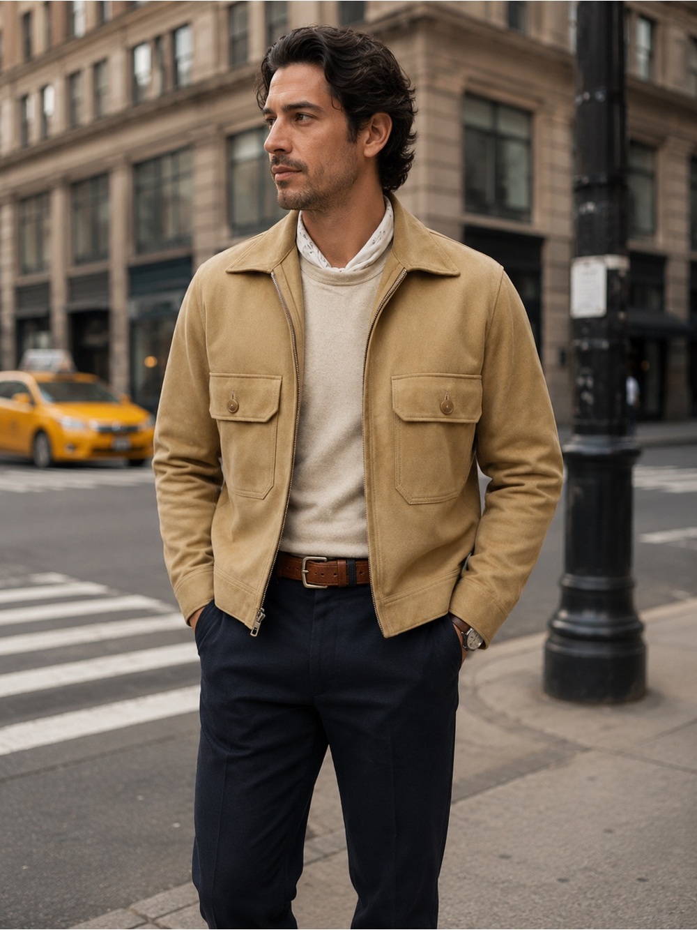 Buck Mason Pinewood Mojave Suede Station Jacket • Large • NWT